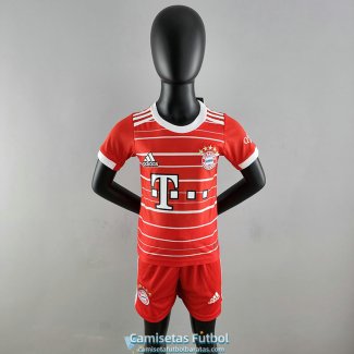 Camiseta Bayern Munich Ninos Primera Equipacion 2022/2023